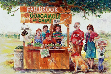 Guacamole & Chips20 x 16” - NFS Limited Edition Print$170Matted and framed in black